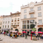 Lviv torget Pravda Beer Theatre